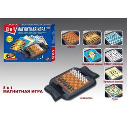 cumpără Joc educativ de masă misc 4231 Sah magnet 8in1 358149 în Chișinău 