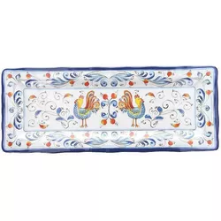купить Посуда прочая Tognana 54705 Platou de servire 38x15cm Rooster, melamina в Кишинёве 