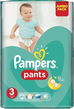 Chilotei Pampers 3 Midi (6-11 kg) 60 buc