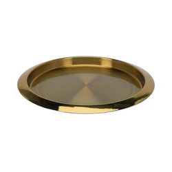 cumpără Tavă de bucătărie Excellent Houseware 26541 Tava metalica D35сm Etched Squares, aurie în Chișinău 