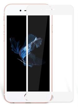 Sticlă de protecție Cover'X pentru iPhone 7 Plus 3D Curved White