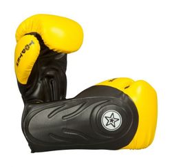 Manusi de Box „Hero” Negru - Galbene