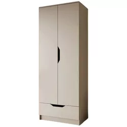 купить Шкаф детский MebelStar LILU 2D1S 80x50x210 Cashmere (MBS-1316) в Кишинёве 
