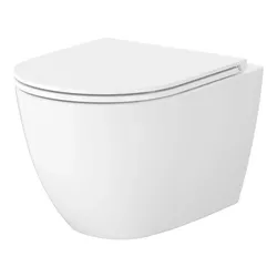 купить Унитаз Cersanit Mito Lider Pro Oval Tornado Slim, подвесной, микролифт быстросъемное DRP в Кишинёве 