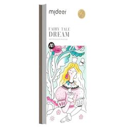cumpără Set de creație Mideer MD4193 Cartea de colorat cu acuarele inclusă Vis de basm în Chișinău 