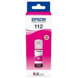 Ink  Epson C13T06C34A, 112 EcoTank Ink Bottle, Magenta