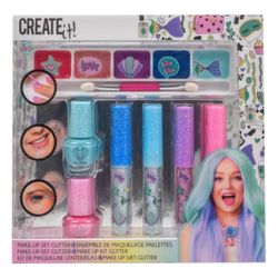 cumpără Set de creație Create it! 84141 Set Machiaj Mermaid, cu sclipici în Chișinău 