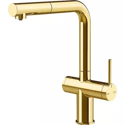 купить Смеситель кухонный Gessi 60572-246 Inedito Gold PVD в Кишинёве 