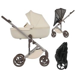 купить Детская коляска Anex EL-07 Carucior 2in1 Eli Milky в Кишинёве 