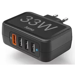 cumpără Încărcător cu fir Hama 201629 4 x USB-A, 33 W în Chișinău 