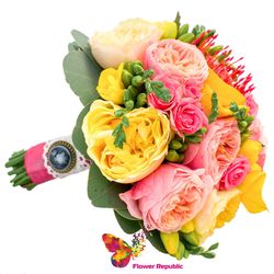 Buchet de mireasa "Sandra"