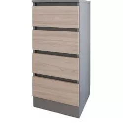 купить Комод Smartex (16004) Т1 40cm Grafit+Stejar Deschis в Кишинёве 