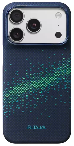 cumpără Husă pentru smartphone Pitaka Edge iPhone 18 Pro (Nearfield Blue), KI1805P în Chișinău 