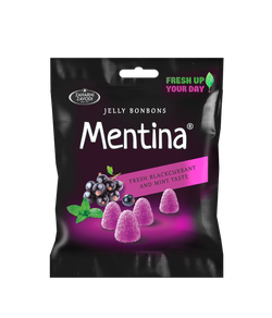 Желейные конфеты Mentina смородина 80гр