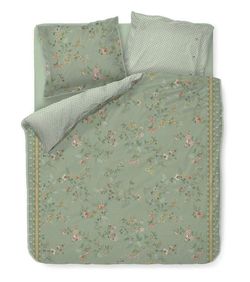 купить Домашний текстиль Pip Studio 329369 Kili Flower Green 200x200/220 в Кишинёве 