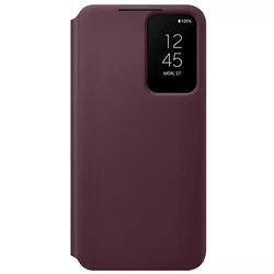 купить Чехол для смартфона Samsung EF-ZS901 Smart Clear View Cover Burgundy в Кишинёве 