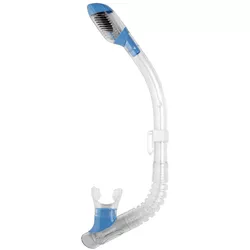 cumpără Accesoriu pentru înot Cressi-Sub Tub inot MINIDRY SNORKEL sil.clear/tube blue (ES258820) în Chișinău 