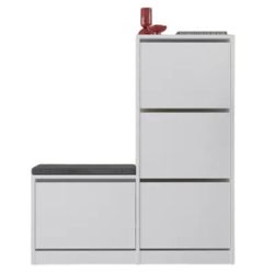 cumpără Raft pentru încălțăminte Trendy Oslo, Alb în Chișinău 