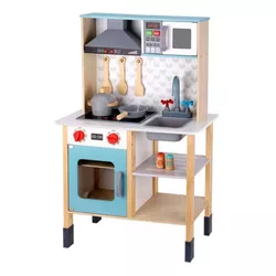 купить Игрушечная кухня и посуда Tooky Toy TH870 Setul de joacă din lemn Bucătăria, 57328 в Кишинёве 