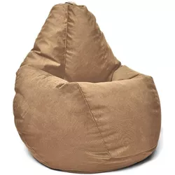 cumpără Fotoliu BeanBag BeanBag BM5871, Fotoliu Maserrati din Velour In Forma de Para, L, Cafea în Chișinău 
