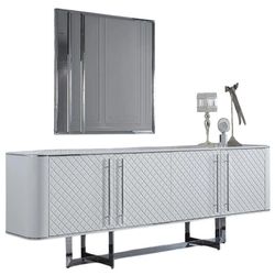 cumpără Comodă Pereflex Salvador cu oglinda 232x81x47cm (080970) în Chișinău 