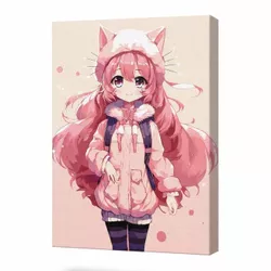 купить Картина по номерам Ideyka KHO5119 30x40cm Eco, Fata magica в Кишинёве 