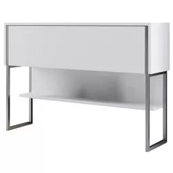купить Стол Trendy Luxe, ArgintAlb, 120x80x30cm (GTR005832) в Кишинёве 