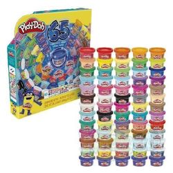 Hasbro Play-Doh Набор 65 баночек для лепки