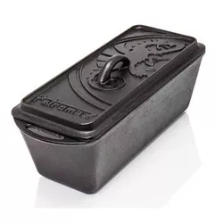 купить Казан Petromax Loaf Pan 2,4L cu capac si fund plat, fonta в Кишинёве 