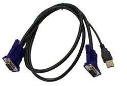 D-Link 1.8M 2 IN 1 USB KVM CABLE, DKVM-CU