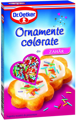 Цветные украшения Dr. Oetker, 80г