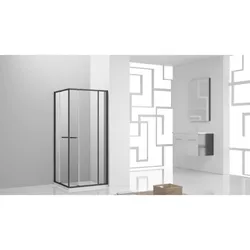 cumpără Cabină de duș miscellaneous GRSF 90x120x200 MATTE BLACK 8mm în Chișinău 