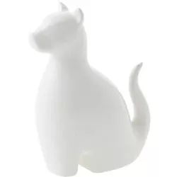 купить Декор Andrea Fontebasso 48909 Статуэтка Собака белая 15cm, керамика в Кишинёве 