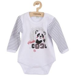 cumpără Lenjerie de pat pentru copii New Baby 35686 боди дл/рукав Panda 62 (3-6m) în Chișinău 