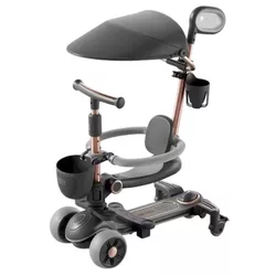 купить Самокат Richi 80262 Trotineta neagra pentru copii (8026) в Кишинёве 