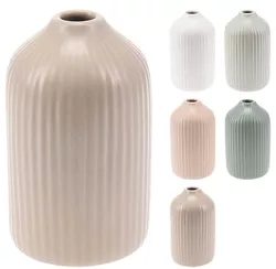 купить Ваза H&S 55210 Pastel Relief, H14cm, D8cm, ceramica (în asort.) в Кишинёве 