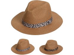 Palarie de vara Unisex D33cm cu panglica