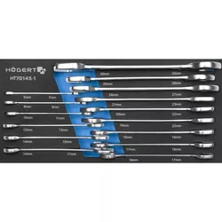 купить Ключ гаечный Hoegert HT7G145 ключи рожковые 6-32 мм, 15 предм. в Кишинёве 