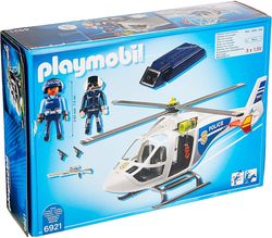 Police Helicopter with LED Searchlight, PM6921