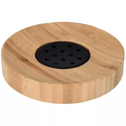 купить Мыльница Bisk 08293 UMBRA PLUS, bambus в Кишинёве 