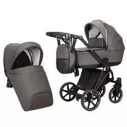 cumpără Сărucior pentru copii Angelina Carucior 2in1 Enigma Premium Eco Graphite EP-eco-26 în Chișinău 