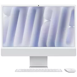 купить Компьютер моноблок Apple iMac with Retina 24" 4.5K Nano-texture M4 10c/10g RAM 16GB SSD 256GB Silver MD3H4 в Кишинёве 