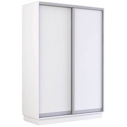 cumpără Dulap Mobildor-Lux Fox uși glisante din PAL (130x60x220H cm) Alb în Chișinău 