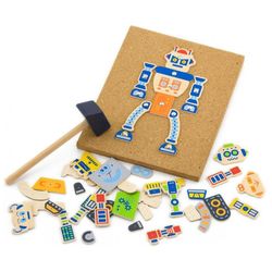 купить Игрушка Viga 50335 Tack Zap Robots в Кишинёве 
