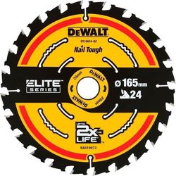 купить Аксессуар для пилы DeWalt DT10400-QZ Дисковая пила 165x20 мм 24 зубьев в Кишинёве 