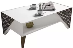 купить Журнальный столик Trendy Берил, белый 105x58x40 см в Кишинёве 