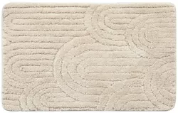 cumpără Covoraș de baie Bisk 08592 RIST 80/50, bej în Chișinău 