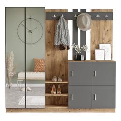 cumpără Mobilă pentru antreu Trendy DD9-AA, 187x180x37cm (GTR001402) în Chișinău 