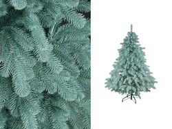 Елка литая Ковалевская голубая 150cm, 237веток, PE