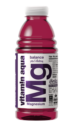 Vitamin aqua Mg pear & blueberry 0,6 L